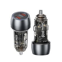 Car Charger WK 60W Dual PD Black WP-C54  Φορτιστές - Καλώδια