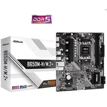 ASROCK MB B650M-H/M.2+, SOCKET AMD AM5, CS AMD B650, 2 DIMM SOCKETS DDR5, HDMI/DP, PCI-E GEN 5.0, GIGABIT LAN, MICRO-ATX, 3YW  Μητρικές κάρτες