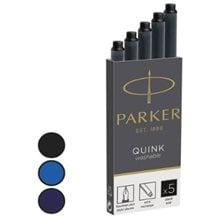 Parker Quink Ανταλλακτικό Μελάνι 5τεμ Cartridges WSH-Blue  Πένες