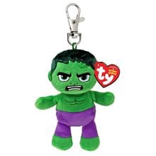 Ty Beanie Babies Κλιπ Χνουδωτό Hulk 8,5εκ.  Λούτρινα