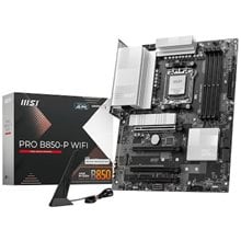 MSI MB PRO B850-P WIFI, SOCKET AMD AM5, CS AMD B850, 4 DIMM SOCKETS DDR5, HDMI, PCI-E GEN 5.0, 5G LAN, WIFI7, ATX, 3YW.  Μητρικές κάρτες
