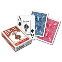 Bicycle Prestge Rider Back 100% Plastic  Τράπουλες - Playing Cards