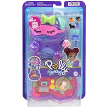 Mattel Polly Pocket Sleepover Puppy Compact Σετ Παιχνιδιών JFG56 / JCR38  Κούκλες Μόδας