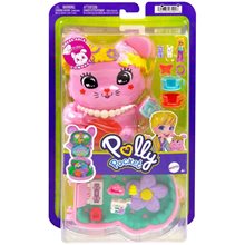 Mattel Polly Pocket Tea Party Bunny Compact Σετ Παιχνιδιών JFG56 / JCR40  Κούκλες Μόδας