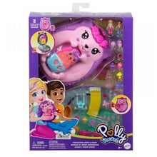 Mattel Polly Pocket Polly Mini - Τρεντι Τσαντάκι Hedgehog Mom & Baby Αξεσουάρ Για Κούκλα Σετ Για Παιχνίδι Με Κούκλες GKJ63 / JBJ91  Κούκλες Μόδας