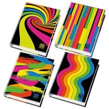 Κλασέρ A4 Blasetti 4 Κρίκων Black & Fluo 8466  Κλασέρ