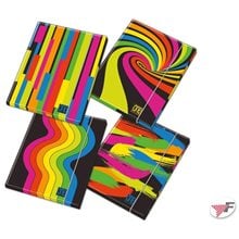 Ντοσιέ Με Λάστιχο Χάρτινο A4 Blasetti Black & Fluo 8467  Ντοσιέ