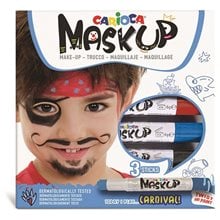 Χρώματα Προσώπου Carioca Mask Up Carnival 3τεμ.  Χρώματα Προσώπου