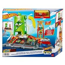 Mattel Hot Wheels City Super Recharge Fuel Station HTN79  Φιγούρες Συλλεκτικές