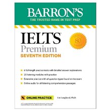 IELTS PREMIUM: 6 PRACTICE TESTS + COMPREHENSIVE REVIEW + ONLINE AUDIO, SEVENTH EDITION  Αγγλικά Φροντιστηριακά & ELT Βιβλία