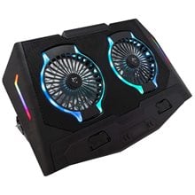WHITE SHARK COOLING PAD GCP-10 2 FANS RGB  Βάσεις - Coolers