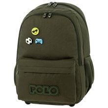 Polo Σακίδιο Pins Kaitoke Green 901059-6400  Σχολικές Τσάντες