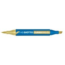 Μαρκαδόροι Giotto Διπλής Μύτης Turbopro 09 Yellow Ochre  Μαρκαδόροι
