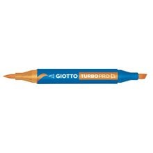 Μαρκαδόροι Giotto Διπλής Μύτης Turbopro 10 Medium Orange  Μαρκαδόροι