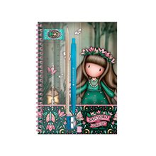 Σετ Σημειωματάριο Santoro Gorjuss Wildflower Green 1344GJ04  Σημειωματάρια