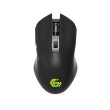 GEMBIRD 6-BUTTON RECHARGEABLE WIRELESS RGB GAMING MOUSE 'FIREBOLT' BLACK  Gaming Mouse