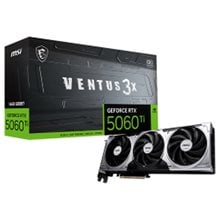 MSI VGA PCI-E NVIDIA GF RTX 5060 Ti 16G VENTUS 3X OC, 16GB/128BIT, GDDR7, HDMI/3xDP, 2 SLOT FANSINK, TRIPLE FAN, 3YW.  Κάρτες Γραφικών