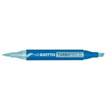 Μαρκαδόροι Giotto Διπλής Μύτης Turbopro 22 Sky Blue  Μαρκαδόροι