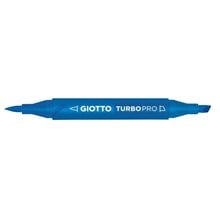 Μαρκαδόροι Giotto Διπλής Μύτης Turbopro 25 Ultramarine Blue  Μαρκαδόροι