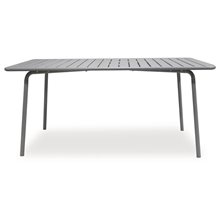 Brio Slat Τραπέζι-Pro Κήπου - Βεράντας, Μέταλλο Βαφή Cool Grey 4C Ε546,1  Τραπέζια - Τραπεζάκια - Σκαμπώ