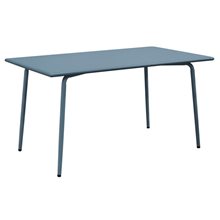Brio Flat Τραπέζι-Pro Κήπου - Βεράντας, Μέταλλο Βαφή Sandy Blue 5415C Ε548,2  Τραπέζια - Τραπεζάκια - Σκαμπώ