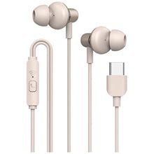SONICGEAR TYPE-C EARBUDS HYPERBASS BUDS 1 CHAMPAGNE  Handsfree ακουστικά