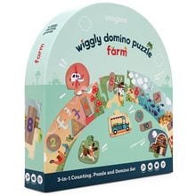Oddy at Sea Παζλ Ντόμινο Farm 25pcs  Παζλ Παιδικά