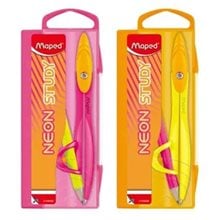 Διαβήτης Maped Study Neon με Μολύβι σε Κουτάκι 199100  Διαβήτες