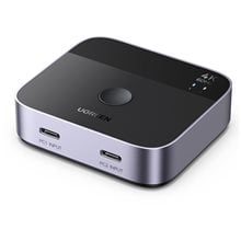USB-C Switch 2 θέσεων 4K/60Hz UGREEN AW502 55451  Switches