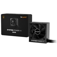 BEQUIET PSU SYSTEM POWER 11 550W BP010EU, BRONZE CERTIFIED, SILENCE-OPTIMIZED 12CM SILENT FAN, 5YW.  Τροφοδοτικά