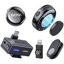 BOYALINK 3 - Type-C & 3,5mm AI-Powered Button Wireless Microphone 2 TX + 1 RX no Case  Αξεσουάρ Streaming