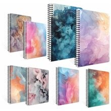 Τετράδιο Σπιράλ Gipta 21x29 5θ 80γρ.100φ. Smoke Notes  Τετράδια Σπιράλ