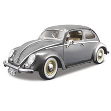 Bburago Αυτοκινητάκι 1:18 Volkswagen Kafer-Beetle (1955) Γκρι  Μεταλλικά-Συλλεκτικά