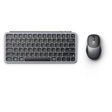 Keychron B1 Pro Combo (KCBD3-GR) Ultraslim Wireless Keyboard and Mouse 75% GR - Space Grey  Gaming Πληκτρολόγια