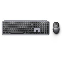 Keychron B6 Pro Combo (KCBD4-GR) Ultraslim Wireless Keyboard and Mouse 100% GR - Space Grey  Gaming Πληκτρολόγια