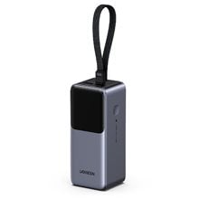 Power Bank 20000mAh PD 130W UGREEN PB723 55365B 2 Θέσεων, με καλώδιο USB-C Γκρι  Powerbanks