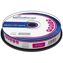 CD-R MediaRange 80min 700MB 52x Κορίνα 10 Τεμ.  CD-DVD