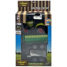 Τρακτέρ Φάρμα Σετ Luna Toys με ήχο και φως 19,5x10x28,5εκ. 000623312  Οχήματα Διαφόρων Τύπων