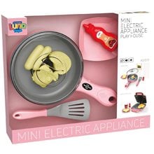 Τηγάνι Luna Toys Ροζ με φως, ήxο και φαγητό που αλλάζει xρώμα 30,8x7,2x25,5εκ. 000623257  Είδη Σπιτιού