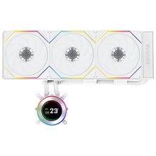 Lian Li HydroShift II LCD-C 360 RGB TL fan White - AIO CPU Liquid Cooler with TL RGB Fans  Ψύκτρες