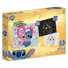 Παζλ Luna 100τμχ 48χ34εκ Glow in the Dark Stitch 000565647  Παζλ Παιδικά