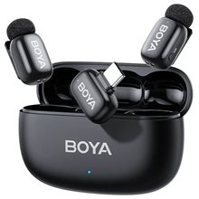 BOYA mini 2 Type-C - 2,4GHz 2mic Wireless AI-ANC Mic w. Charging Box Mono/stereo/safety-track  Αξεσουάρ Streaming