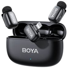BOYA mini 2 iPhone Lightning - 2,4GHz 2mic Wireless AI-ANC Mic w. Charging Box Mono/stereo/safety-tr  Αξεσουάρ Streaming