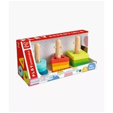 Hape Early Explorer Ξύλινα Τουβλάκια Monster (E0494)  Ξύλινα Παιχνίδια