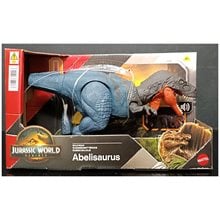 Mattel Jurassic World Mattel Jw Rebirth - Δεινόσαυροι Με Κινουμενα Μελη, Λειτουργια Επίθεσης Και Ηχους Wild Roar Abelisauru Jw Rebirth JGB87 / JGB91  Φιγούρες Δράσης