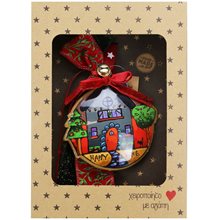 Synchronia Γούρι Μεταλλικό Σπίτι Happy Home  LU25010A  Γούρια