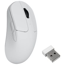 Keychron M3 Mini 8k (M3M-A24) White Wireless Mouse - 8K Polling Rate Ultra-lightweight  Gaming Mouse