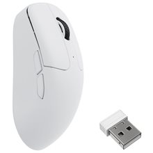Keychron M2 8k (M2-A24) White Wireless Optical Mouse - 8K Polling Rate Ultra-lightweight  Gaming Mouse