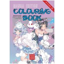 ΑΝΤΙΣΤΡΕΣ 21 – COLOURING BOOK MANGA EDITION  Ζωγραφική Για Μεγάλους
