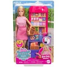 Mattel Barbie Malibu Shopping Plyst Βόλτα Στην Αγορά Κούκλα JCT05  Barbie